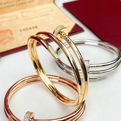[Amore]JUSTE BRACELET 3.5MM DOUBLE ROW DIAMOND
