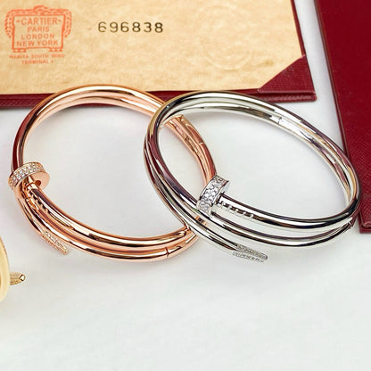 [Amore]JUSTE BRACELET 3.5MM DOUBLE ROW DIAMOND