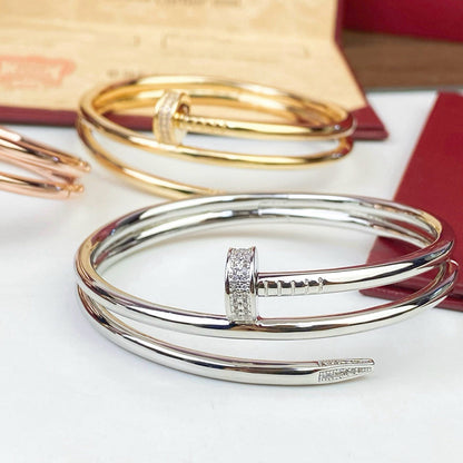 [Amore]JUSTE BRACELET 3.5MM DOUBLE ROW DIAMOND