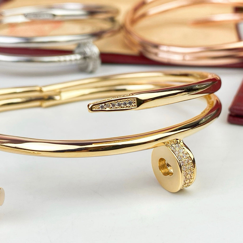 [Amore]JUSTE BRACELET 3.5MM DOUBLE ROW DIAMOND