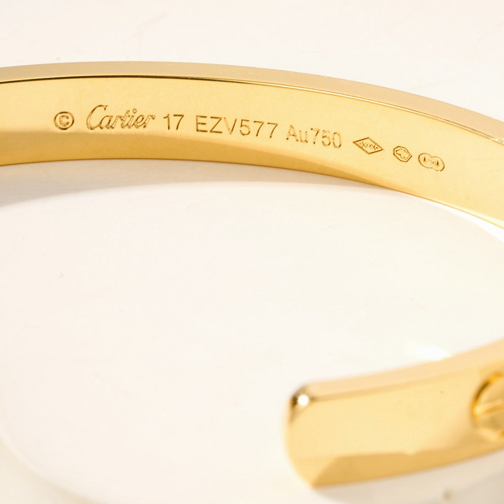 [Amore]LOVE BRACELET 6.1MM OPEN CUFF