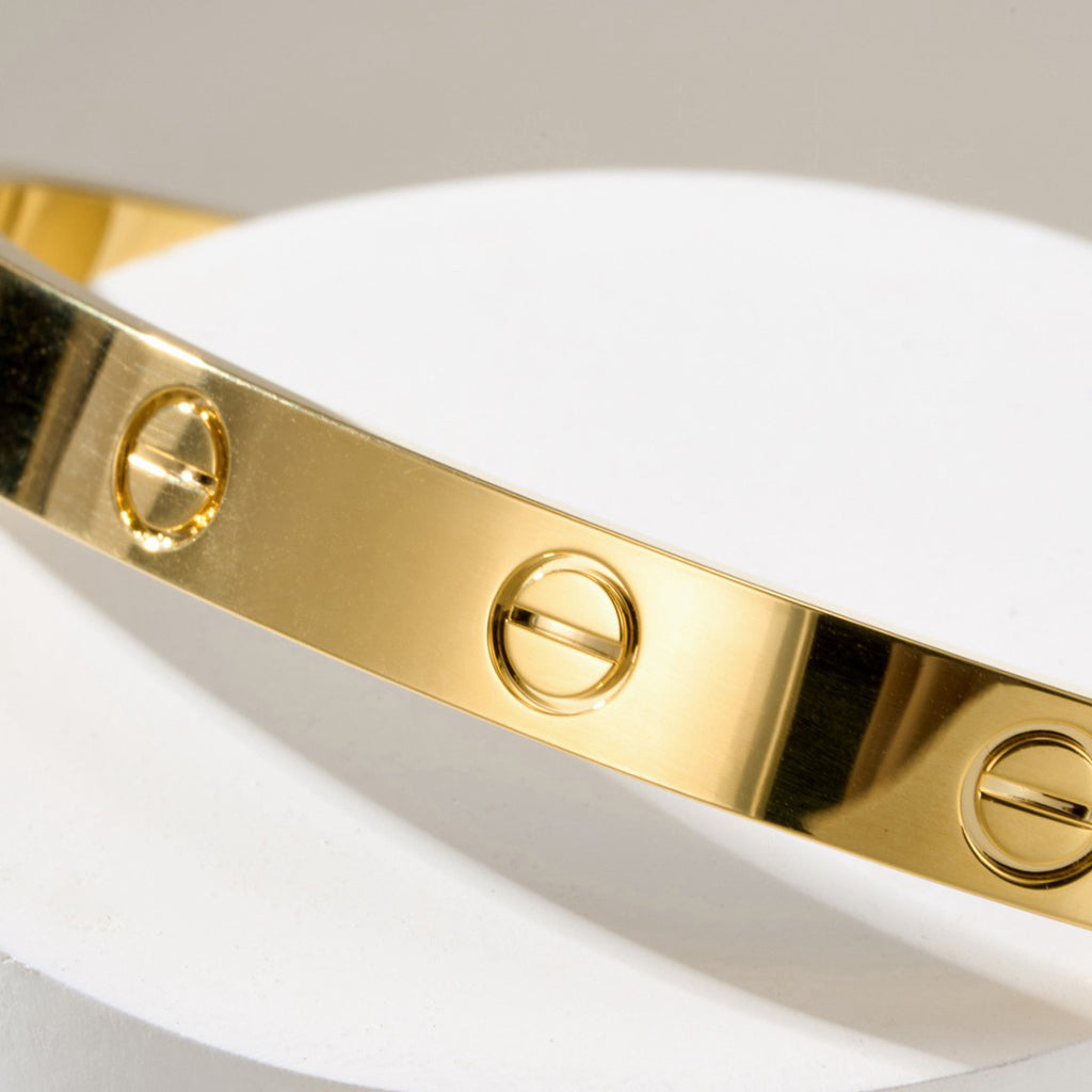 [Amore]LOVE BRACELET 6.1MM OPEN CUFF