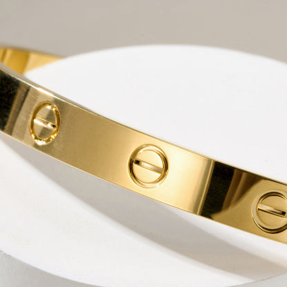 [Amore]LOVE BRACELET 6.1MM OPEN CUFF