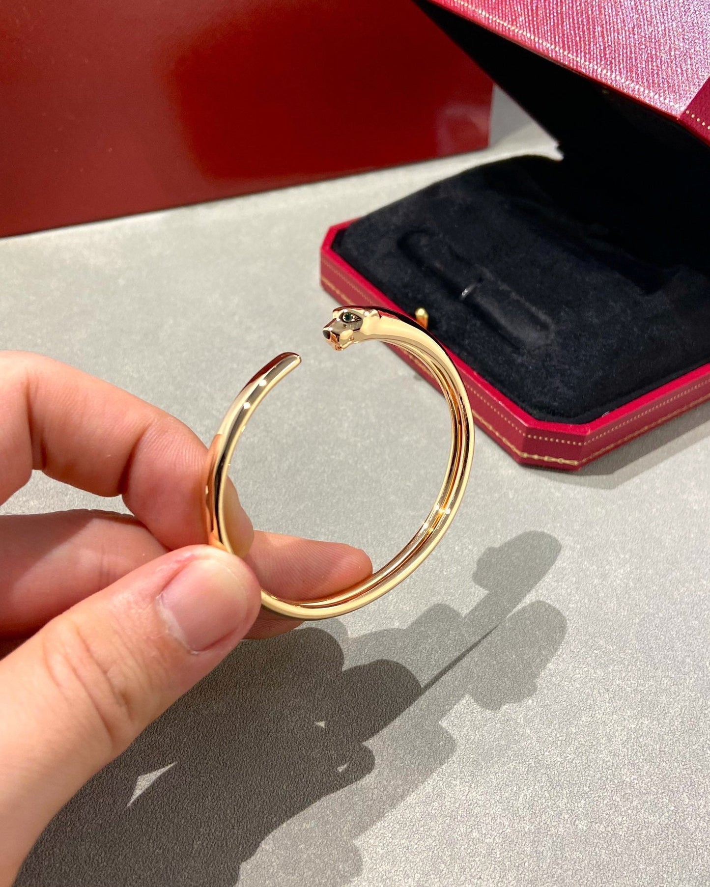 [Amore]PANTHERE OPEN BRACELET