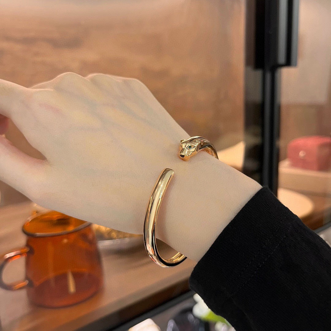 [Amore]PANTHERE OPEN BRACELET