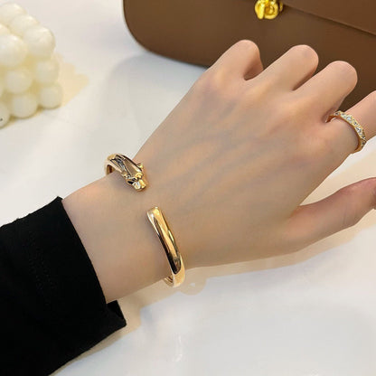 [Amore]PANTHERE OPEN BRACELET
