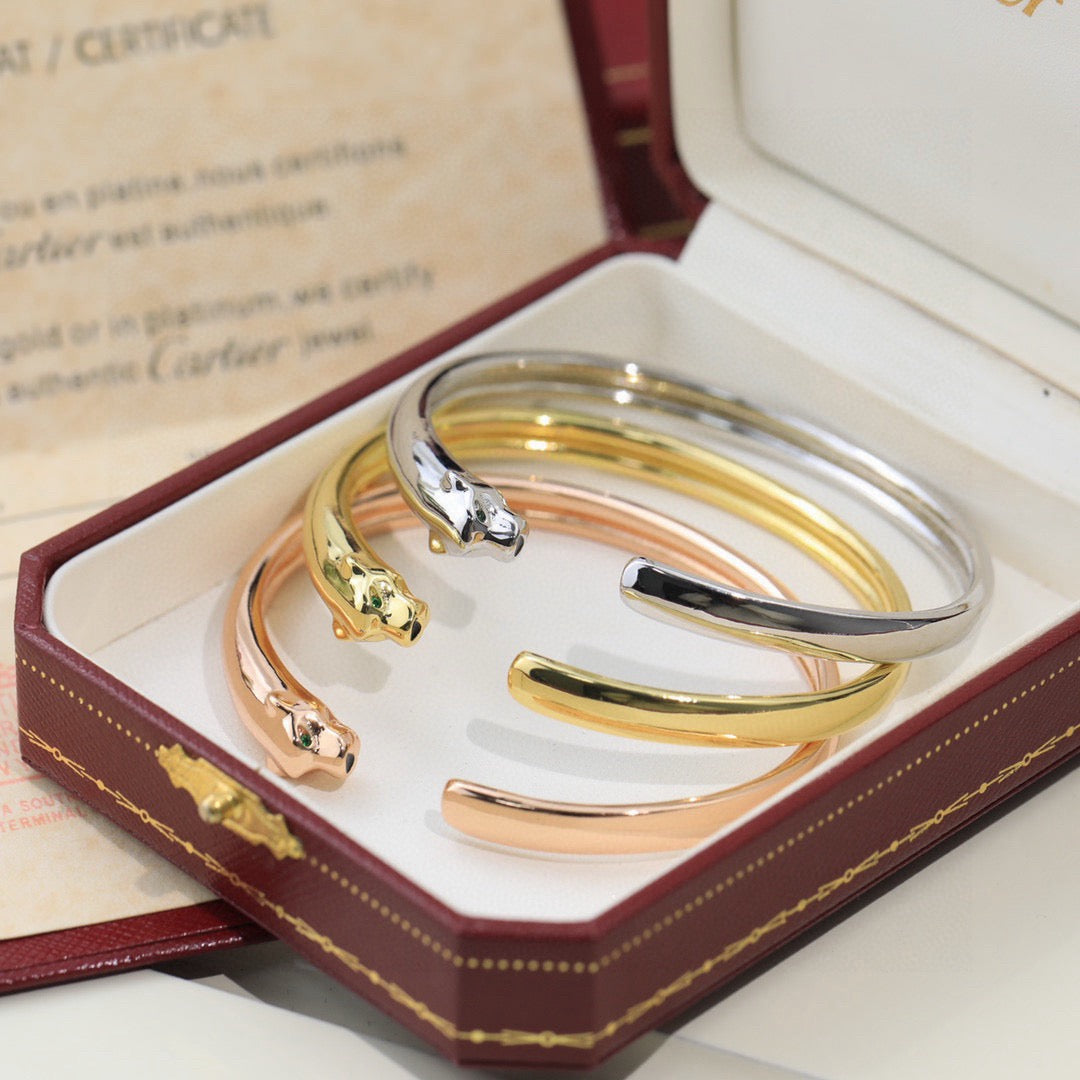 [Amore]PANTHERE OPEN BRACELET