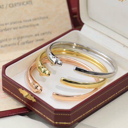 [Amore]PANTHERE OPEN BRACELET