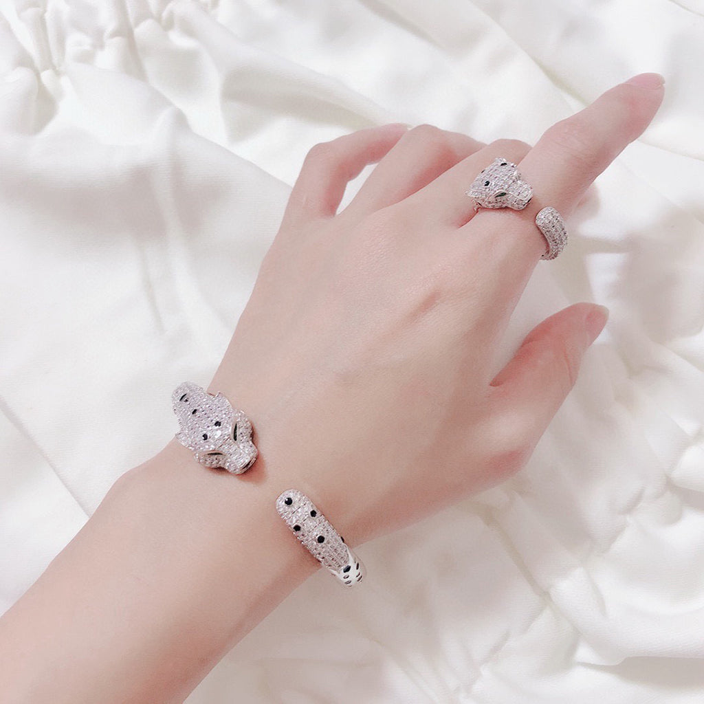 [Amore]PANTHERE BIG BRACELET DIAMONDS