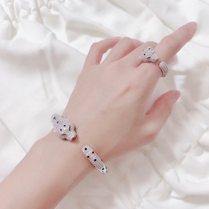 [Amore]PANTHERE BIG BRACELET DIAMONDS