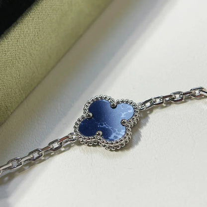 [Amore]CLOVER 5 MOTIF PIETERSITE BRACELET COLLECTION