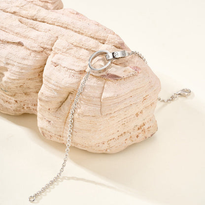 [Amore]LOVE BRACELET DOUBLE RING