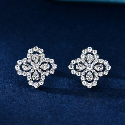 [Amore]LOOP EARRINGS FULL MOTIF DIAMOND 16MM