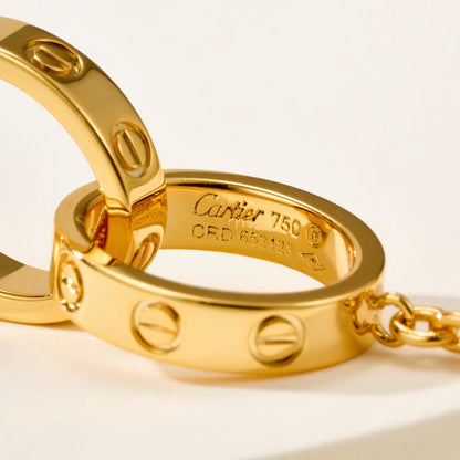 [Amore]LOVE BRACELET DOUBLE RING
