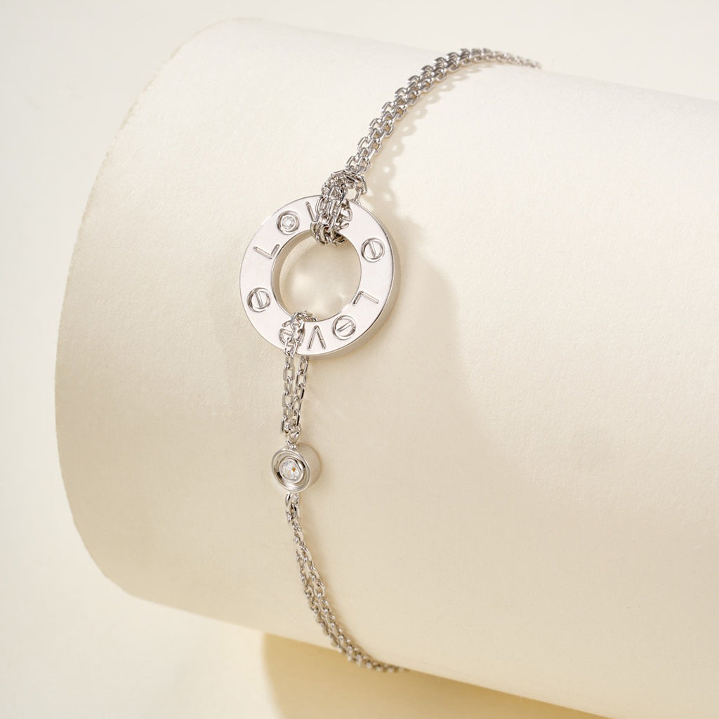 [Amore]LOVE BRACELET 2 DIAMOND