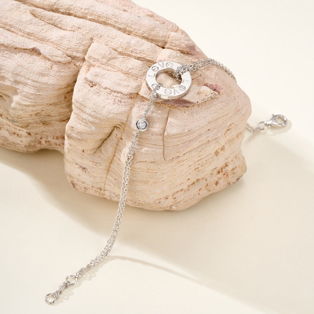[Amore]LOVE BRACELET 2 DIAMOND