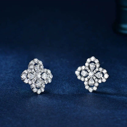 [Amore]LOOP EARRINGS FULL MOTIF DIAMOND 16MM