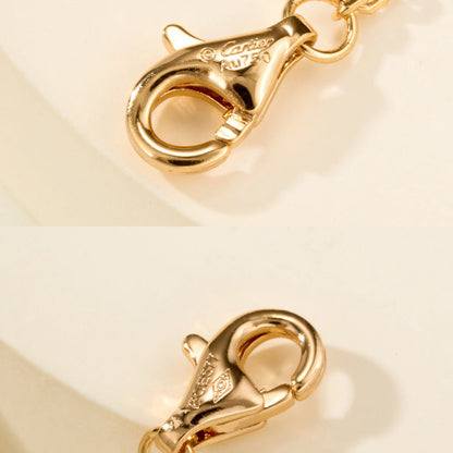 [Amore]LOVE DOUBLE RING FULL DIAMOND BRACELET