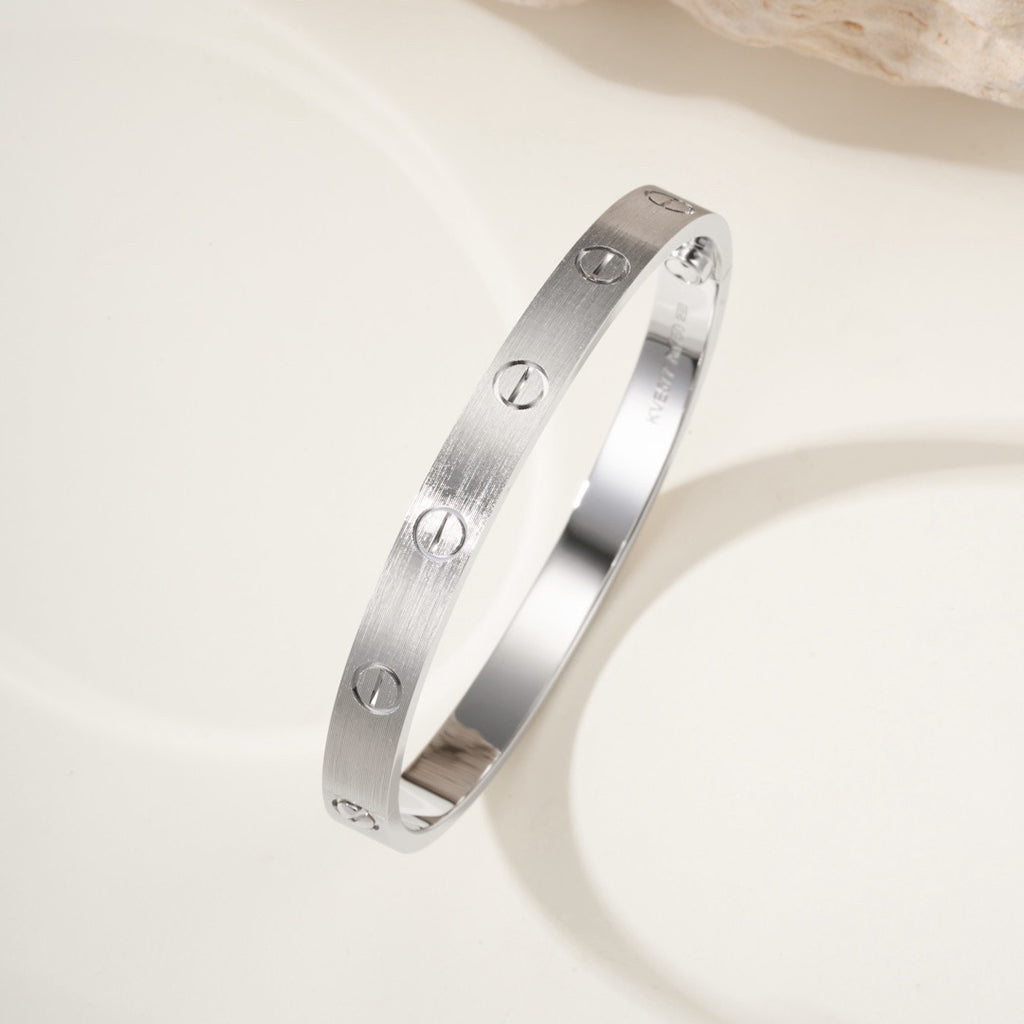 [Amore]LOVE BRACELET 6.1MM BRUSHED