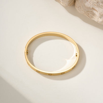[Amore]LOVE BRACELET 6.1MM BRUSHED