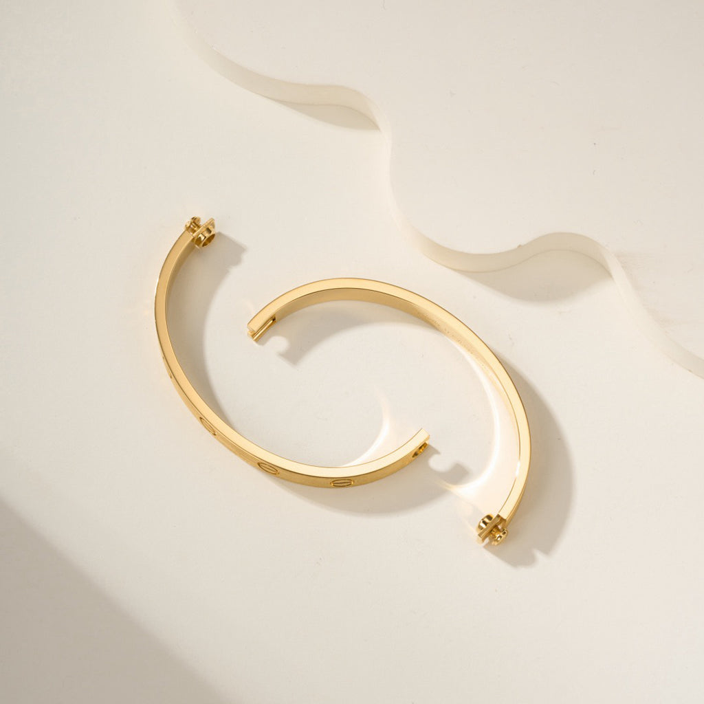 [Amore]LOVE BRACELET 6.1MM BRUSHED