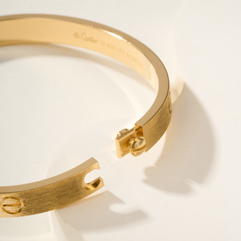 [Amore]LOVE BRACELET 6.1MM BRUSHED