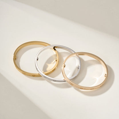[Amore]LOVE BRACELET 6.1MM BRUSHED