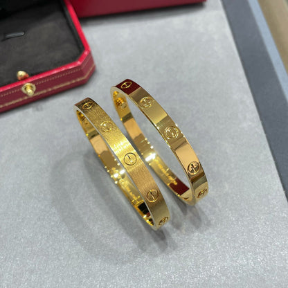 [Amore]LOVE BRACELET 6.1MM BRUSHED