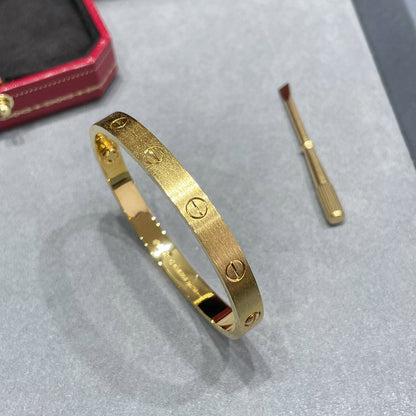 [Amore]LOVE BRACELET 6.1MM BRUSHED