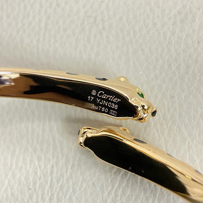 [Amore]PANTHERE DOUBLE HEADED OPEN BRACELET