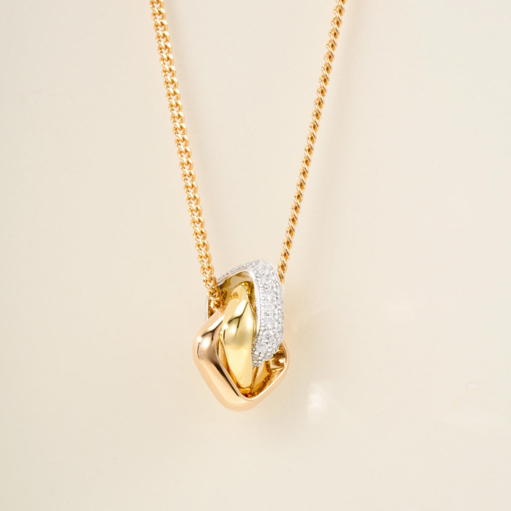 [Amore]TRINITY CUSHION NECKLACE COLLECTION
