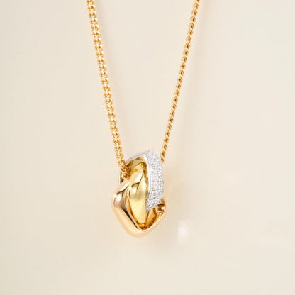 [Amore]TRINITY CUSHION NECKLACE COLLECTION