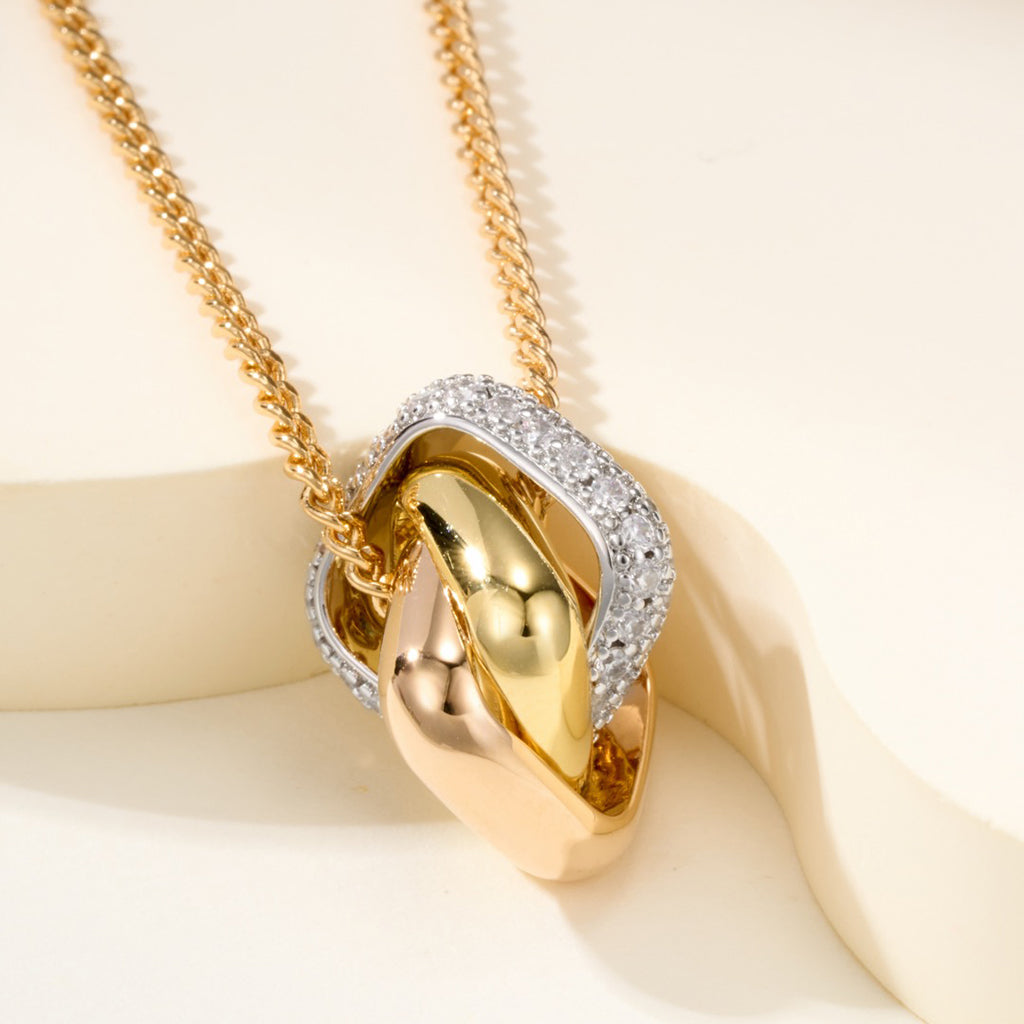 [Amore]TRINITY CUSHION NECKLACE COLLECTION