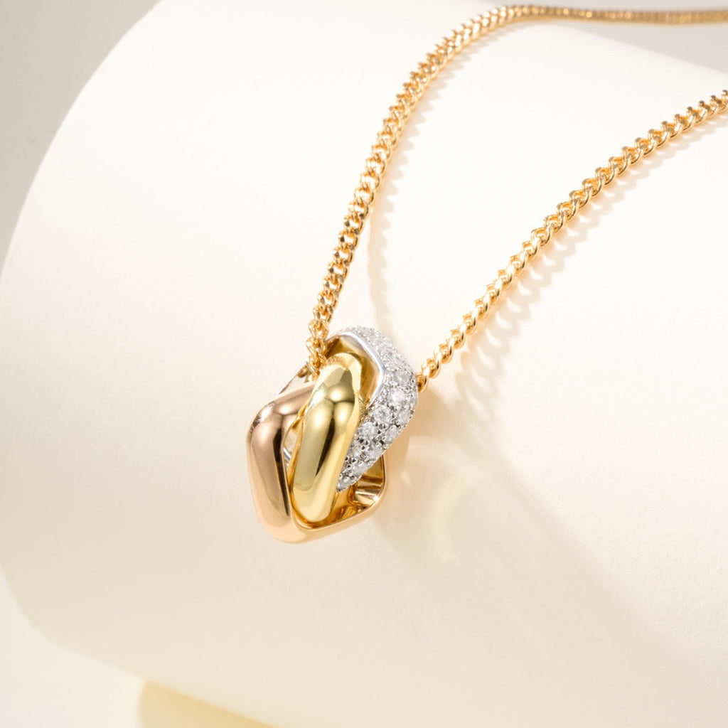 [Amore]TRINITY CUSHION NECKLACE COLLECTION