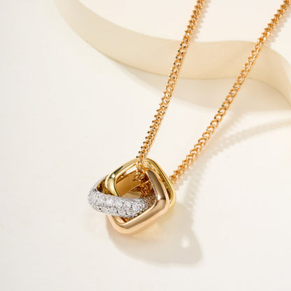 [Amore]TRINITY CUSHION NECKLACE COLLECTION
