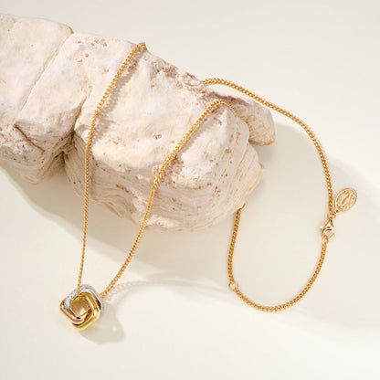 [Amore]TRINITY CUSHION NECKLACE COLLECTION