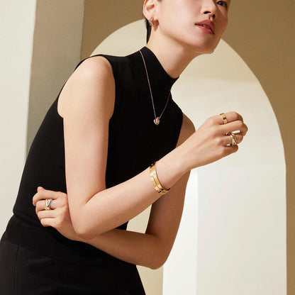 [Amore]TRINITY CUSHION NECKLACE COLLECTION