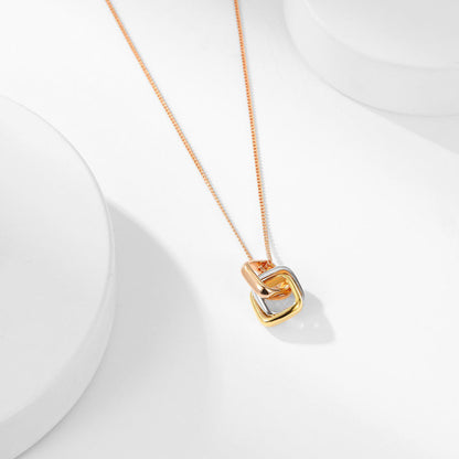 [Amore]TRINITY CUSHION NECKLACE COLLECTION