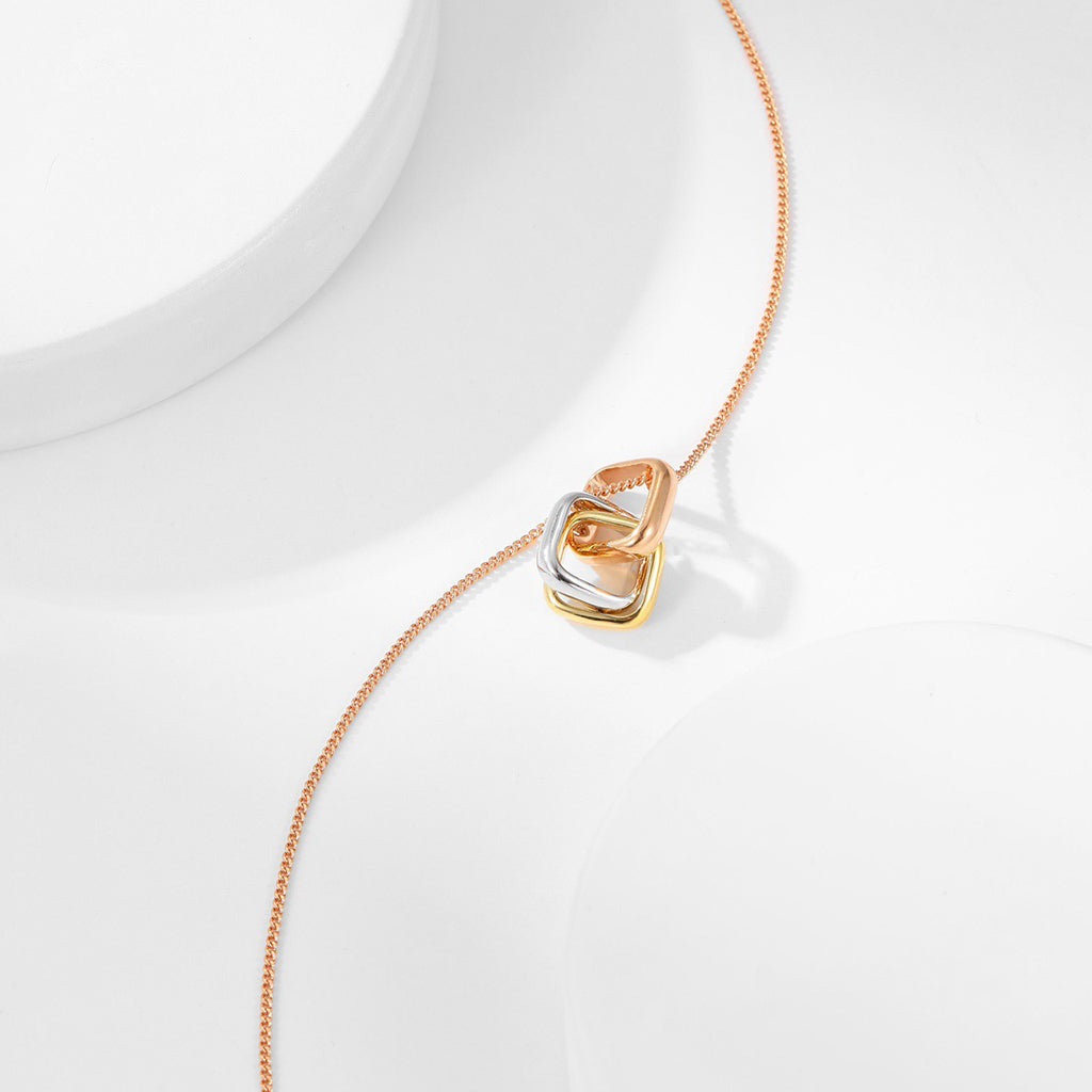 [Amore]TRINITY CUSHION NECKLACE COLLECTION