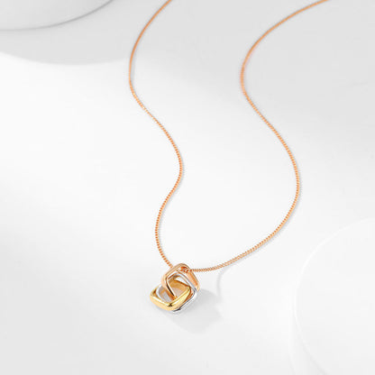 [Amore]TRINITY CUSHION NECKLACE COLLECTION