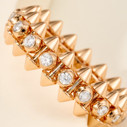 [Amore]CLASH 6.8MM DIAMOND MEDIUM RING