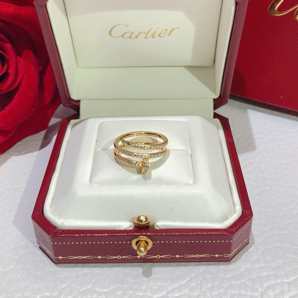 [Amore]JUSTE RING 4.8MM FULL DIAMOND