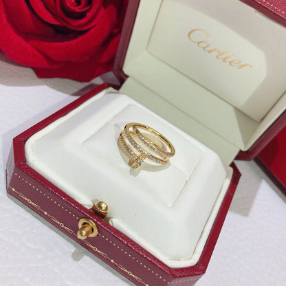 [Amore]JUSTE RING 4.8MM FULL DIAMOND