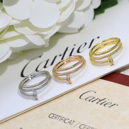 [Amore]JUSTE RING 4.8MM FULL DIAMOND