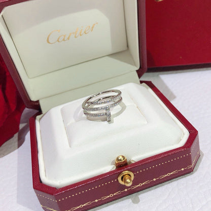[Amore]JUSTE RING 4.8MM FULL DIAMOND