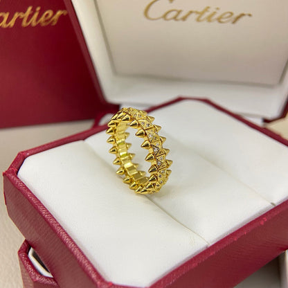 [Amore]CLASH 6.4MM SMALL FULL DIAMOND RING