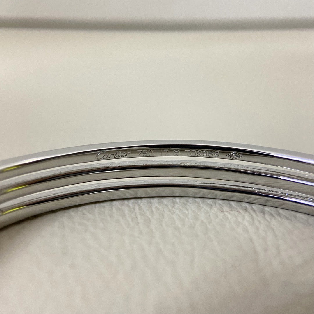 [Amore]ETINCELLE HALF-PAVED DIAMOND BRACELET