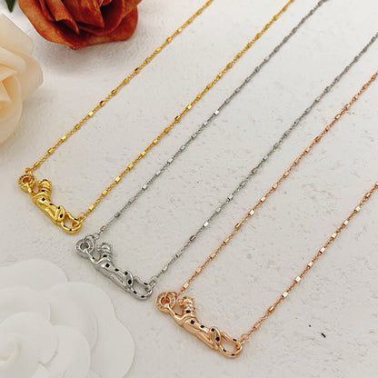 [Amore]PANTHERE FULL DIAMOND NECKLACE