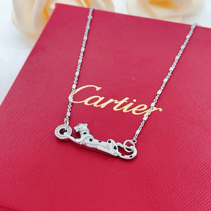 [Amore]PANTHERE FULL DIAMOND NECKLACE