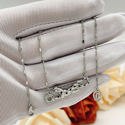 [Amore]PANTHERE FULL DIAMOND NECKLACE